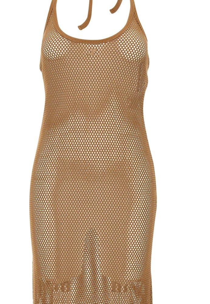 ワンピース Courreges Holistic Long Dress HOLISTIC MESH LONG DRESS - courrèges