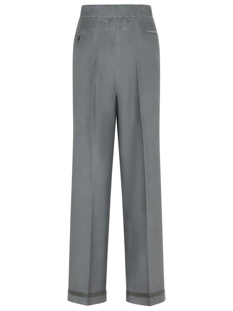 パンツ MAISON MARGIELA Cream Mohair Blend Pant Maison Margiela Cream Mohair Blend Pant | italist
