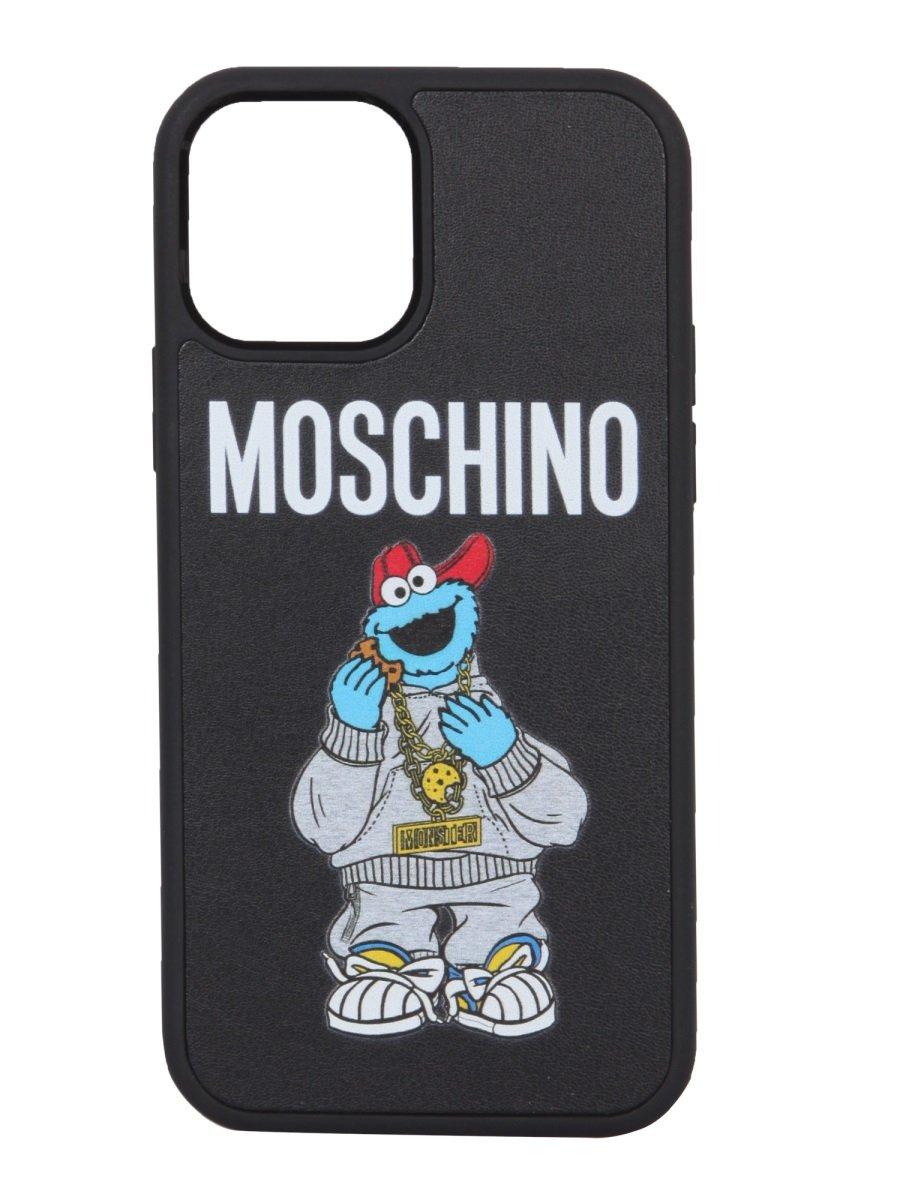 Moschino X Sesame Street Iphone 12 Pro Case In Black Lyst
