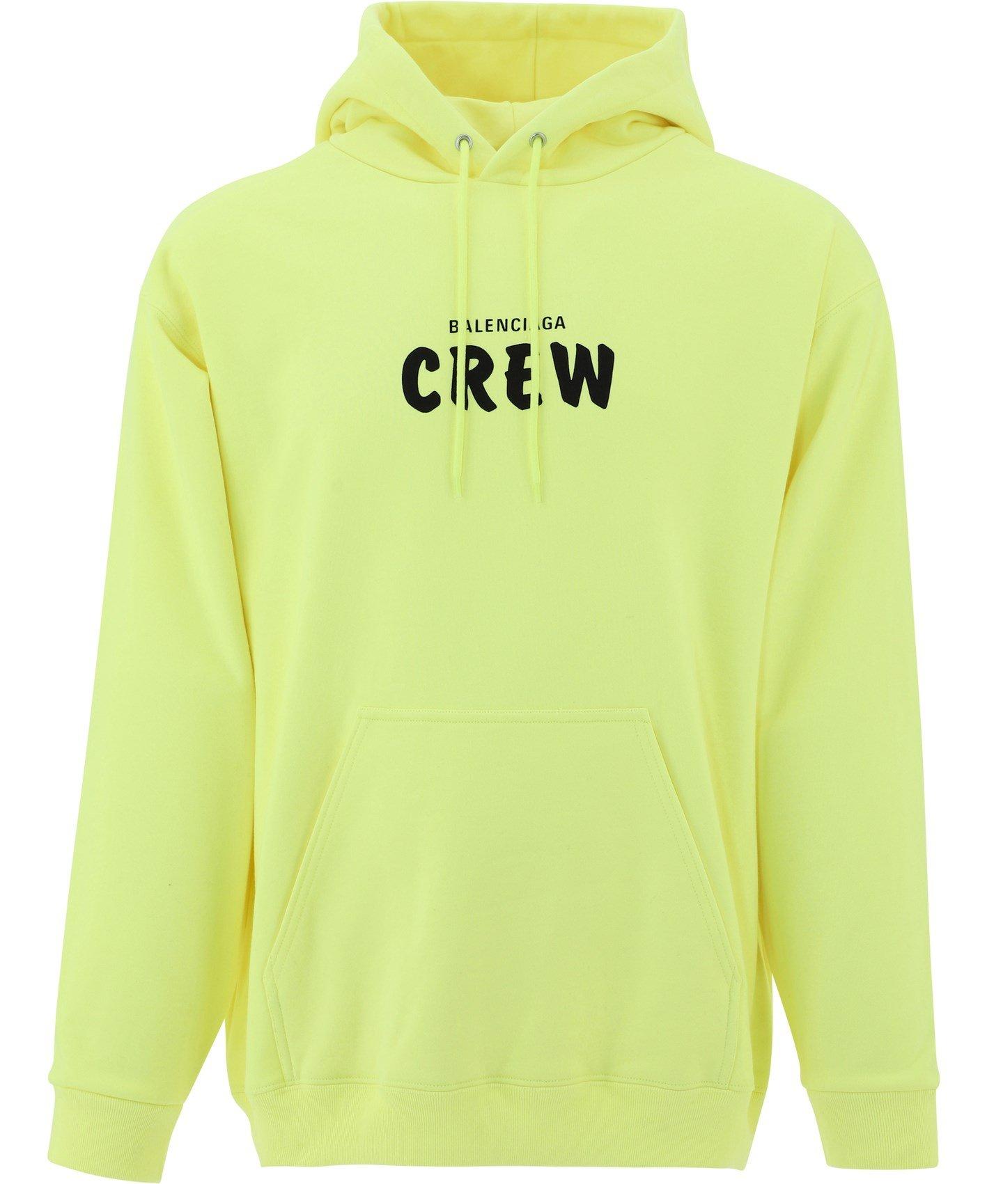 balenciaga sweatshirt mens yellow
