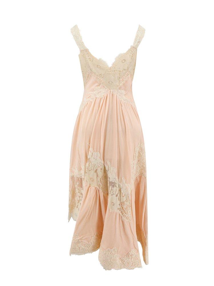 【Zimmermann】LUMINOSITY VELVET LACE MIDI レース ミディ zimmermann-Pink-Luminosity-