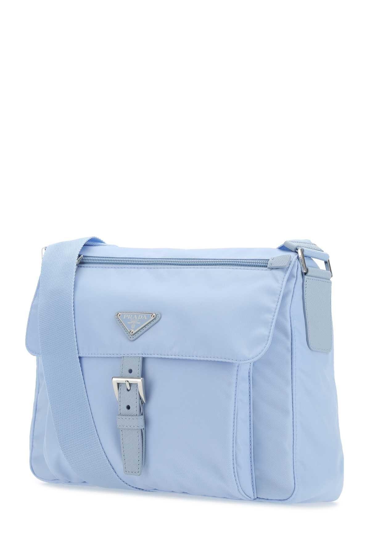Prada Light Blue Re-nylon Crossbody Bag | Lyst