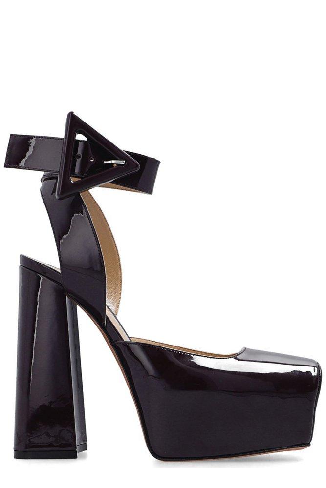 Bottega Tower Platform Pumps in Black Lyst