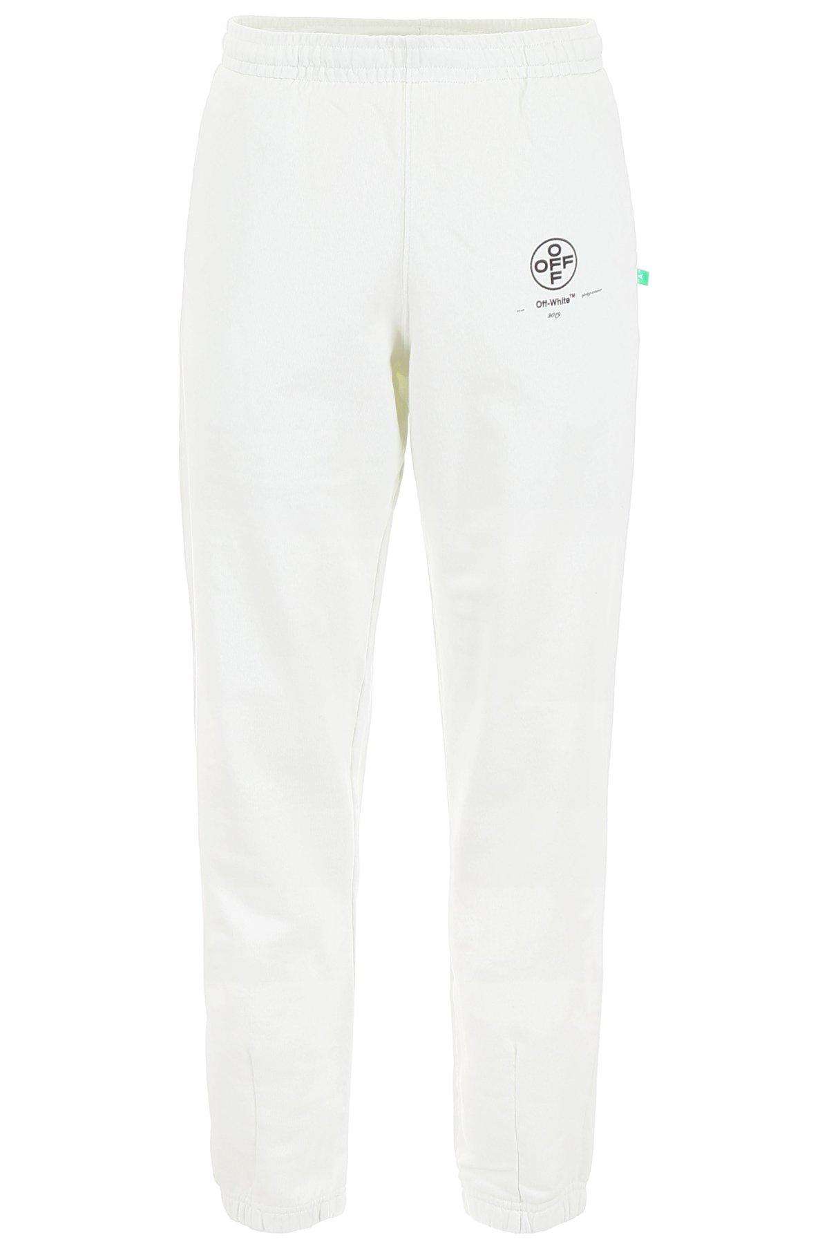 off white impressionism pants