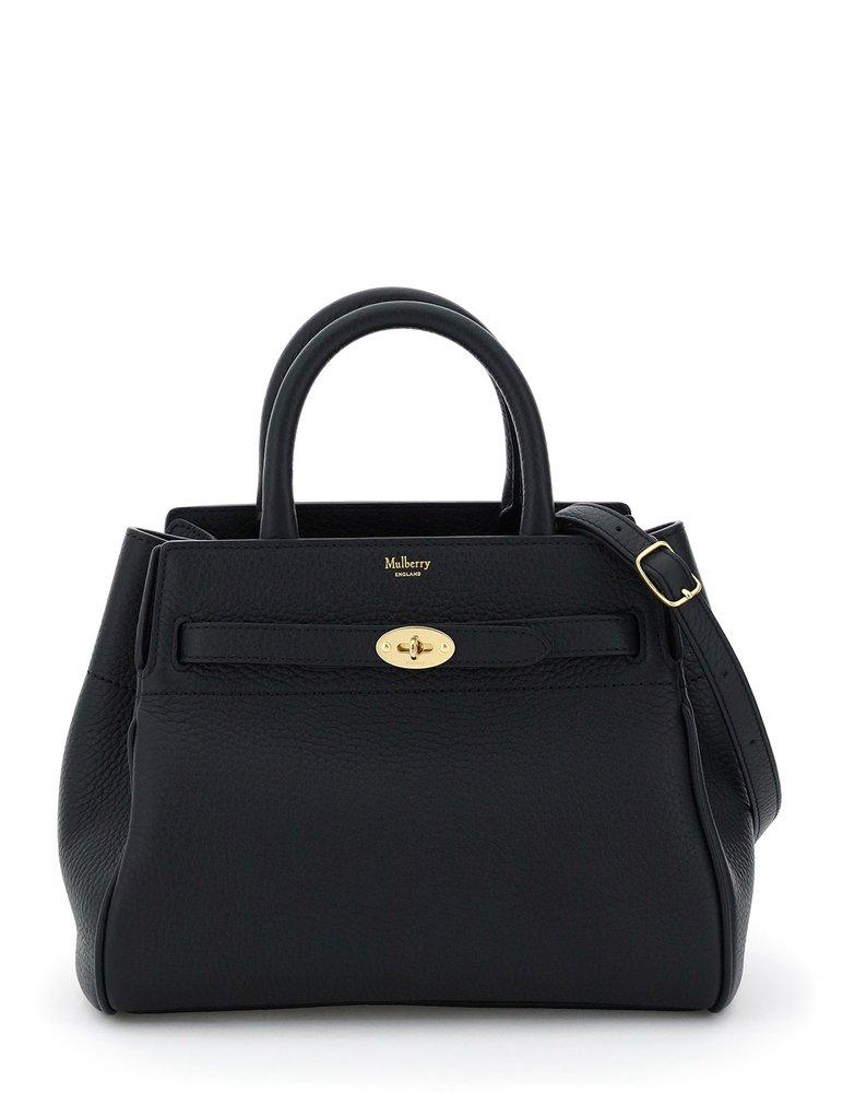 Mulberry Bayswater Small Top Handle Bag in Black Lyst