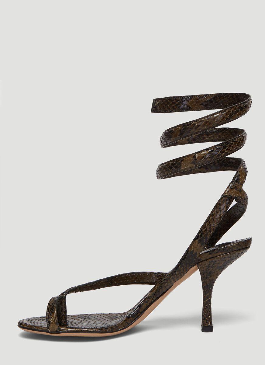 bottega veneta spiral heels 2020