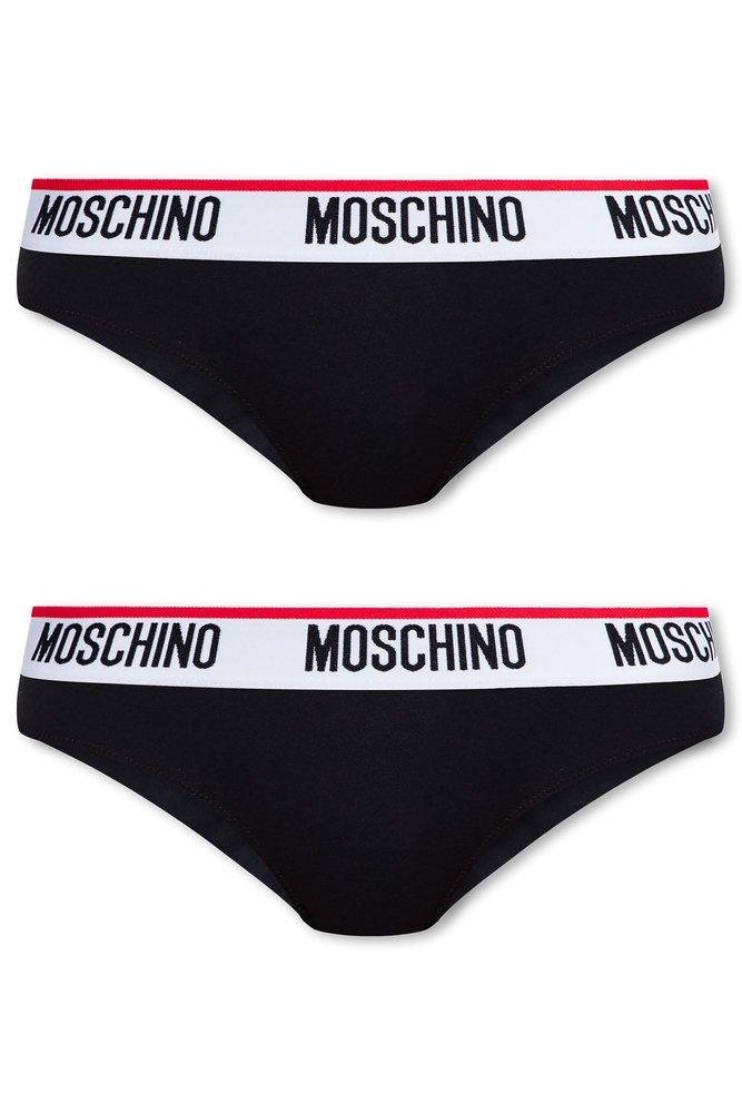 Moschino Underwear PANTIES - Briefs - black 