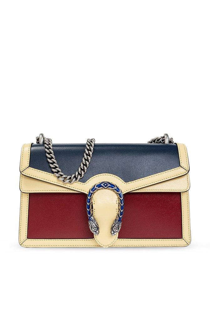 Gucci 'dionysus Small' Shoulder Bag in Blue | Lyst