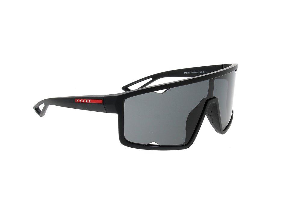 Prada Shield Frame Sunglasses in Black for Men Lyst UK