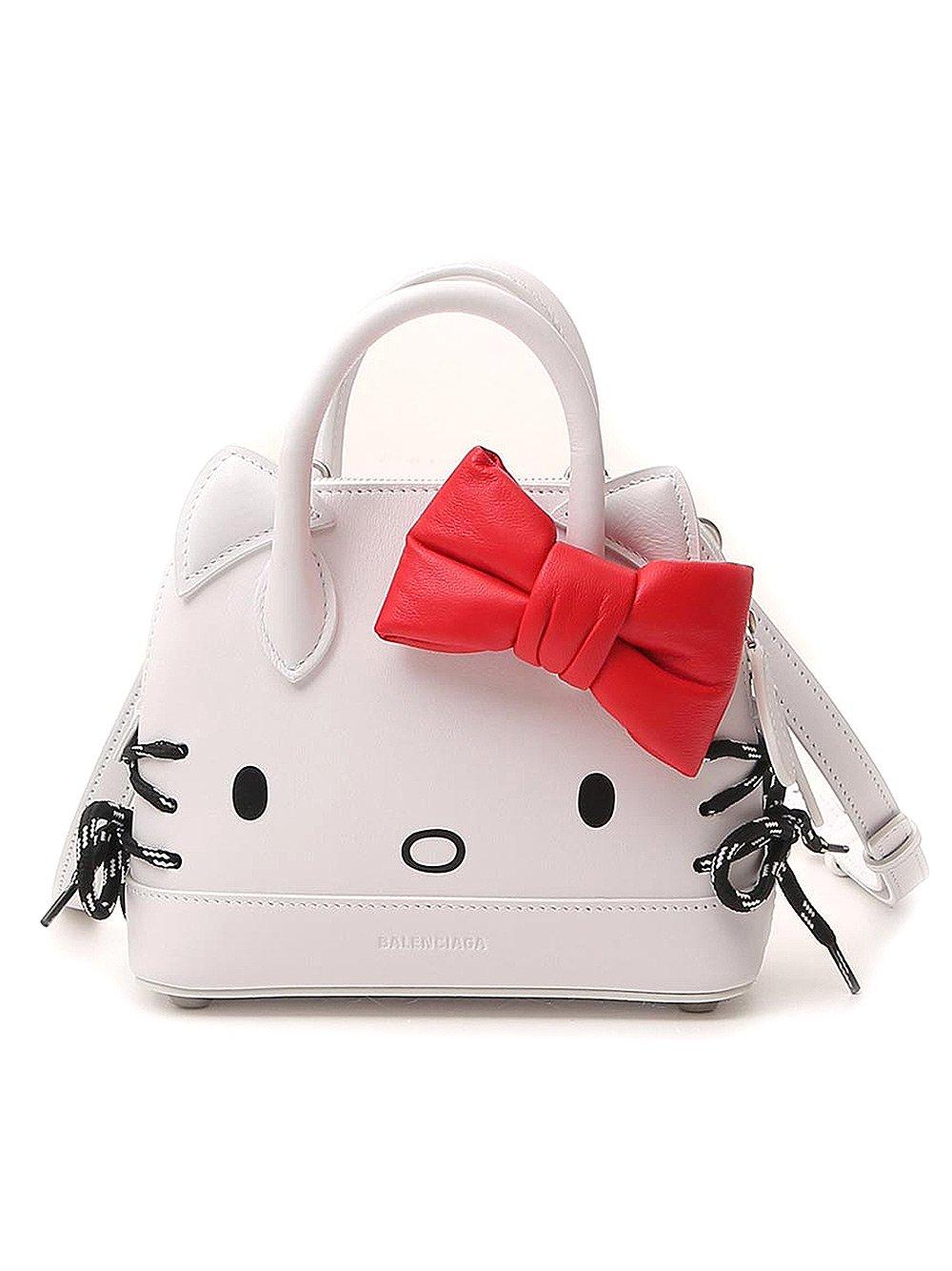 Balenciaga Leather White Hello Kitty Top Handle Bag Save 19 Lyst