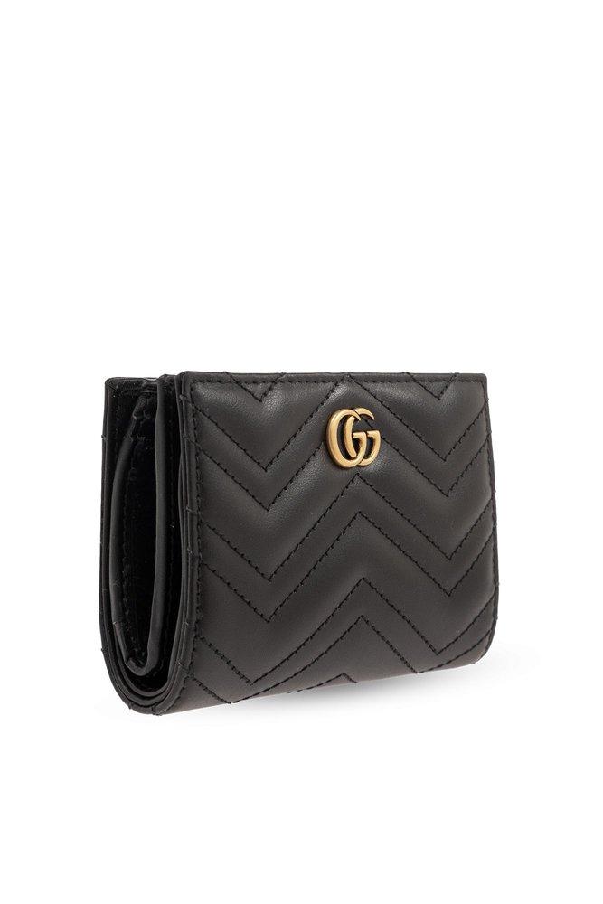 Gucci gg marmont small quilted leather wallet new arrivals