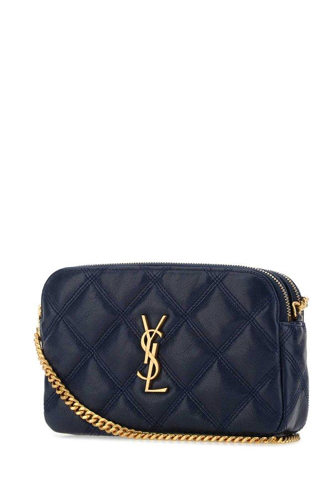 Double zip leather crossbody bag Louis Vuitton Black in Leather - 33379264