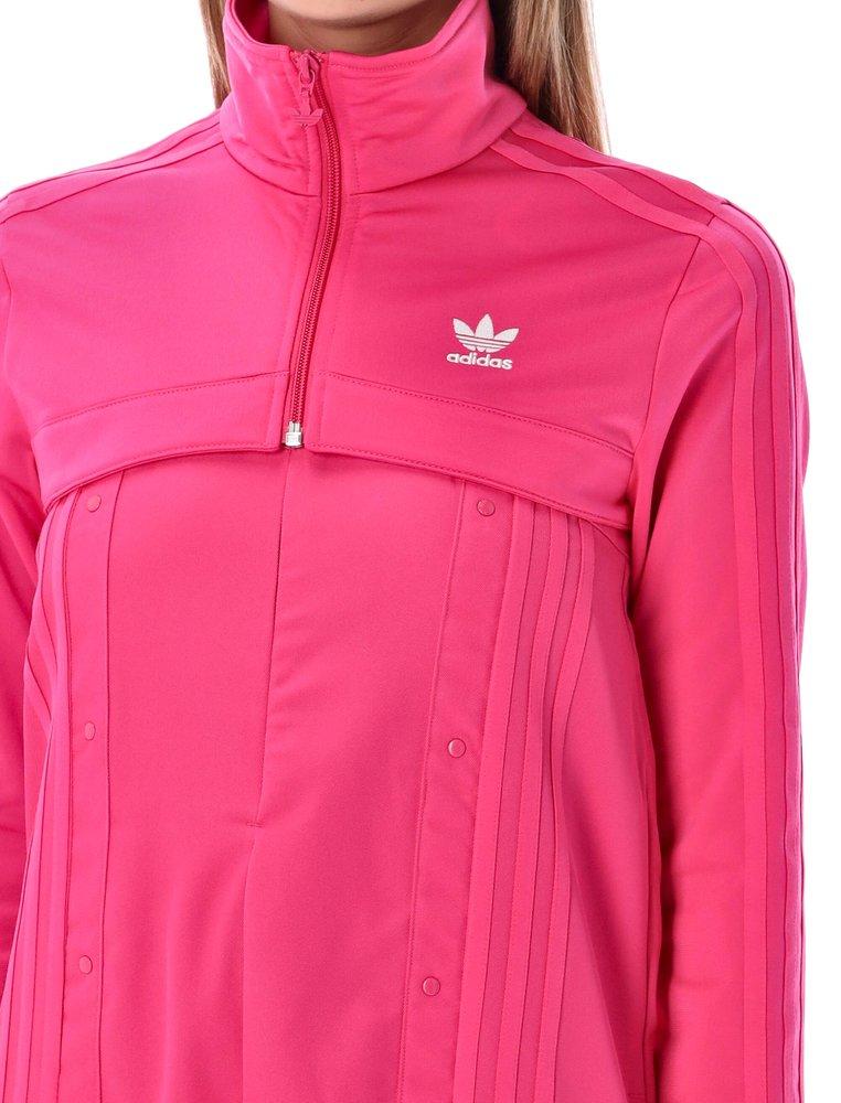 adidas Originals Snap Button Jumpsuit in Pink | Lyst