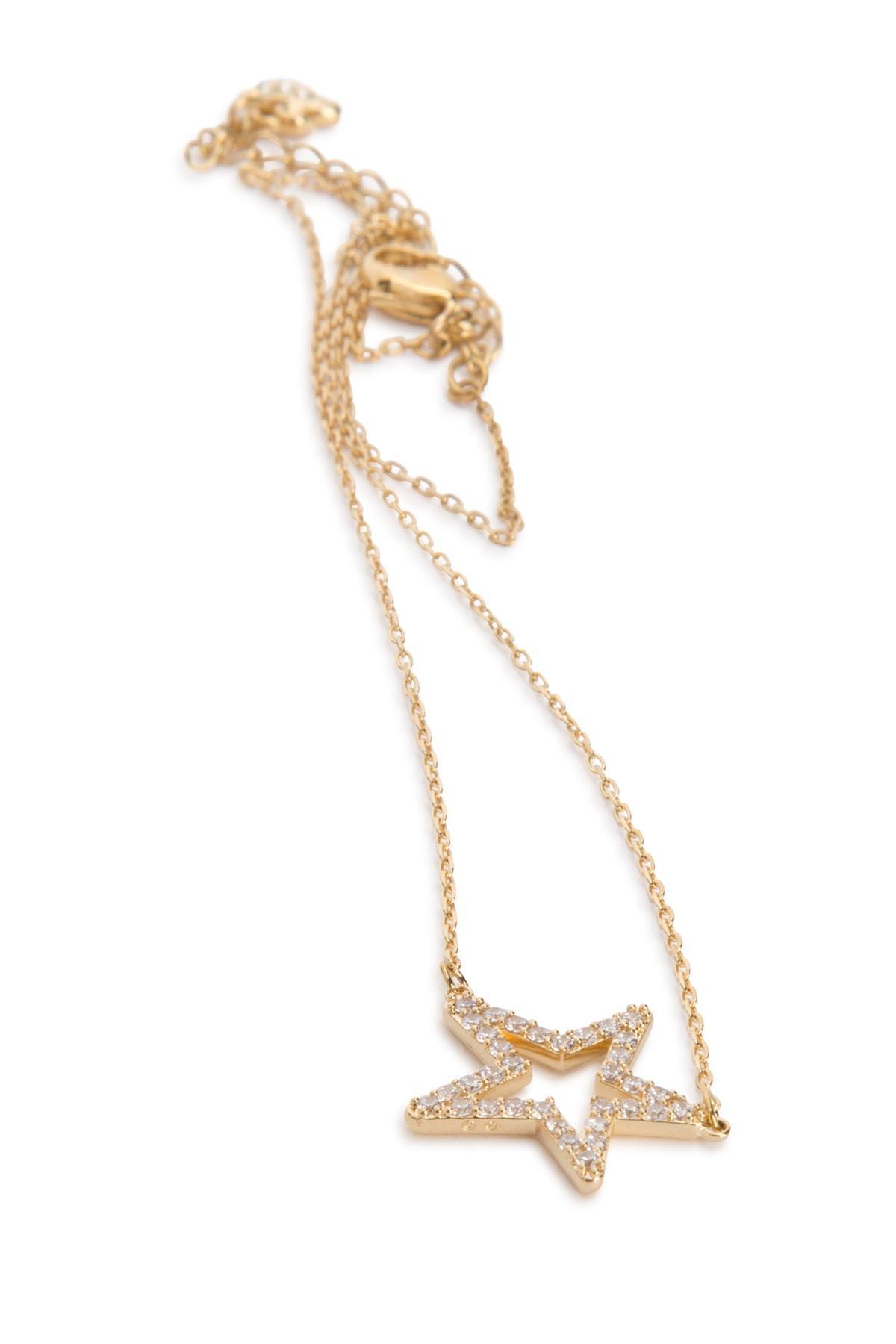 Swarovski Star Pendant Necklace in Metallic | Lyst