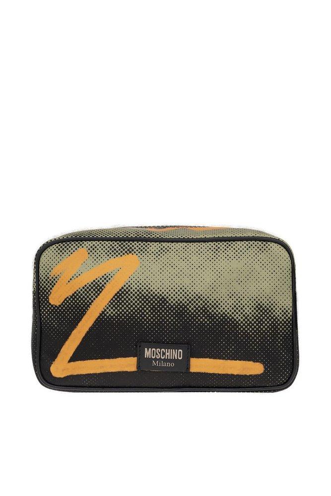 Moschino toiletry bag sales