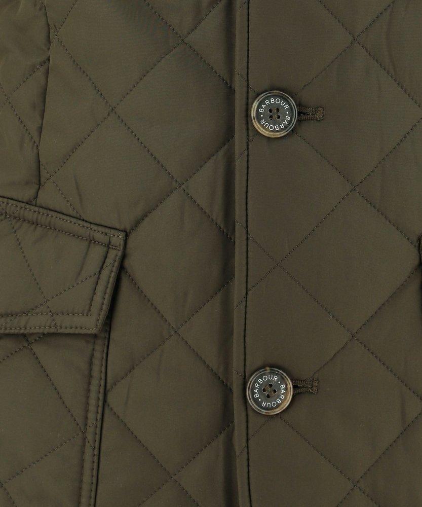 Barbour Lutz Quilted Jacket in Green for Men | Lyst