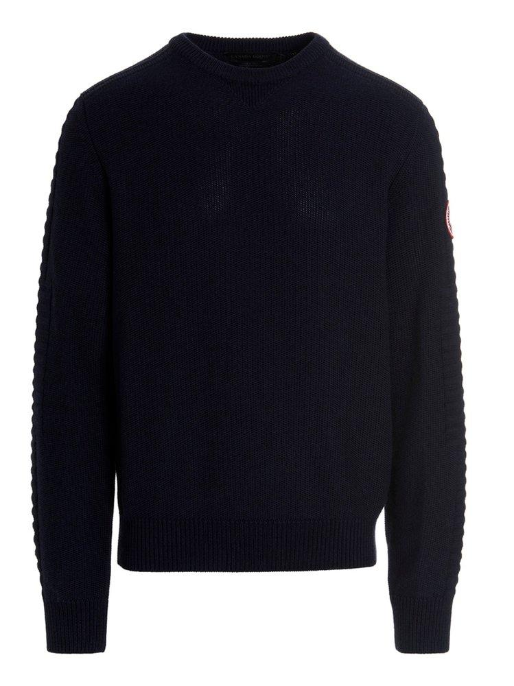 Canada Goose Paterson Crewneck Knit Jumper in Blue for Men Lyst