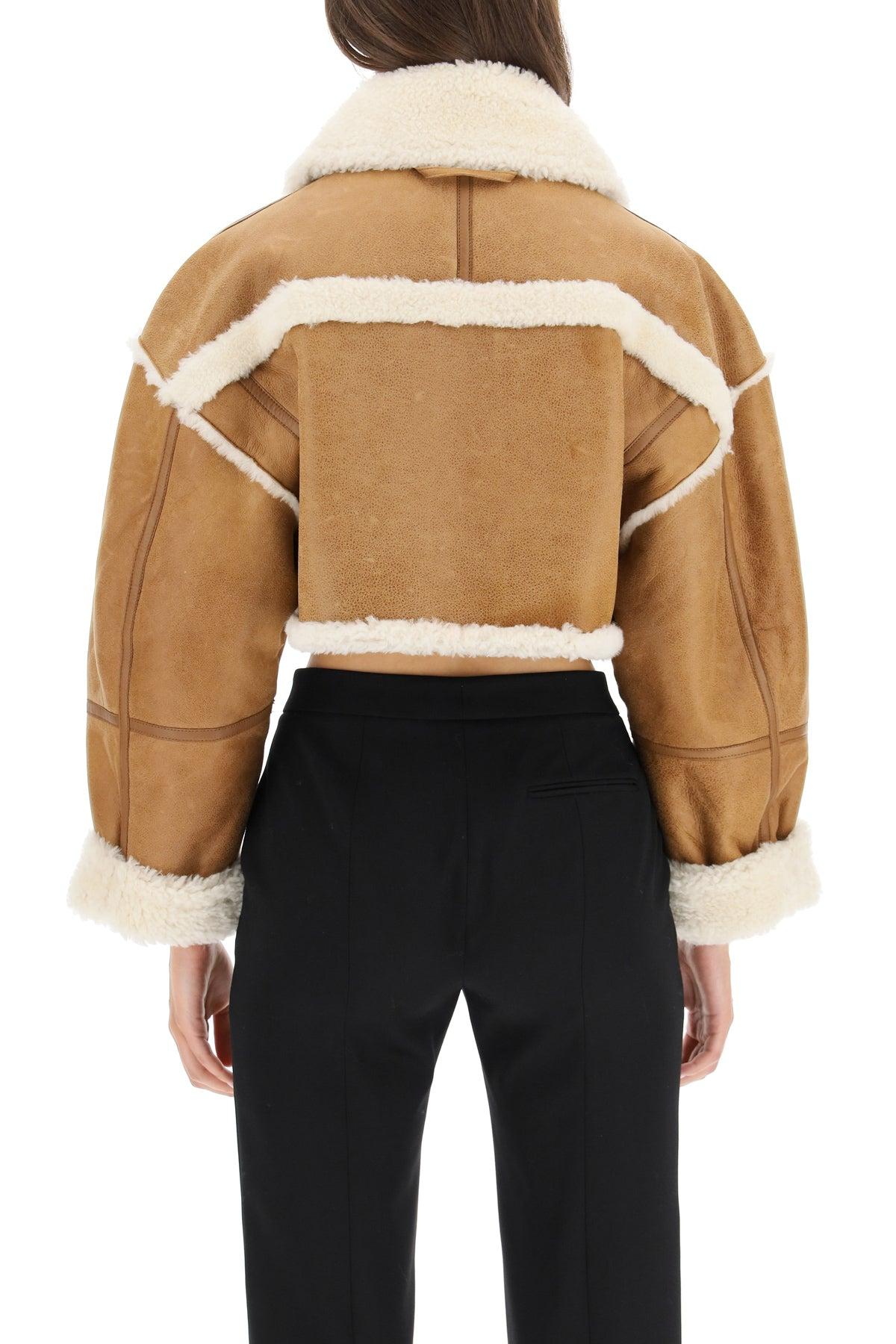 Jacquemus Leather Paiou Shearling 