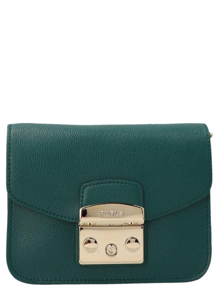 Furla Metropolis Mini In Leather Color Green in Blue Lyst