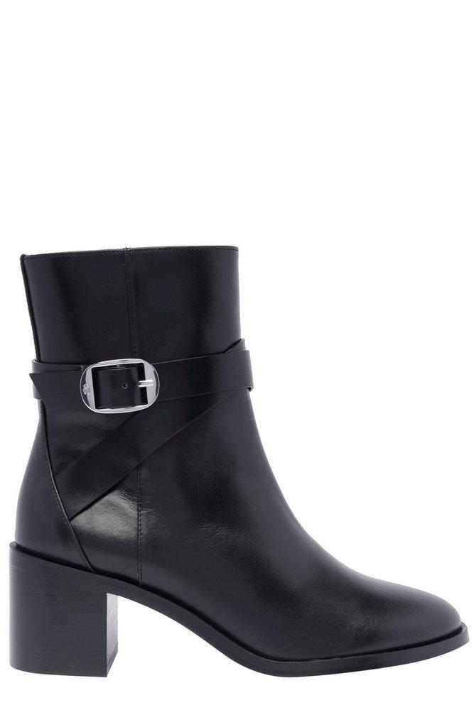 Stuart Weitzman Esme Heeled Ankle Boots in Black Lyst UK