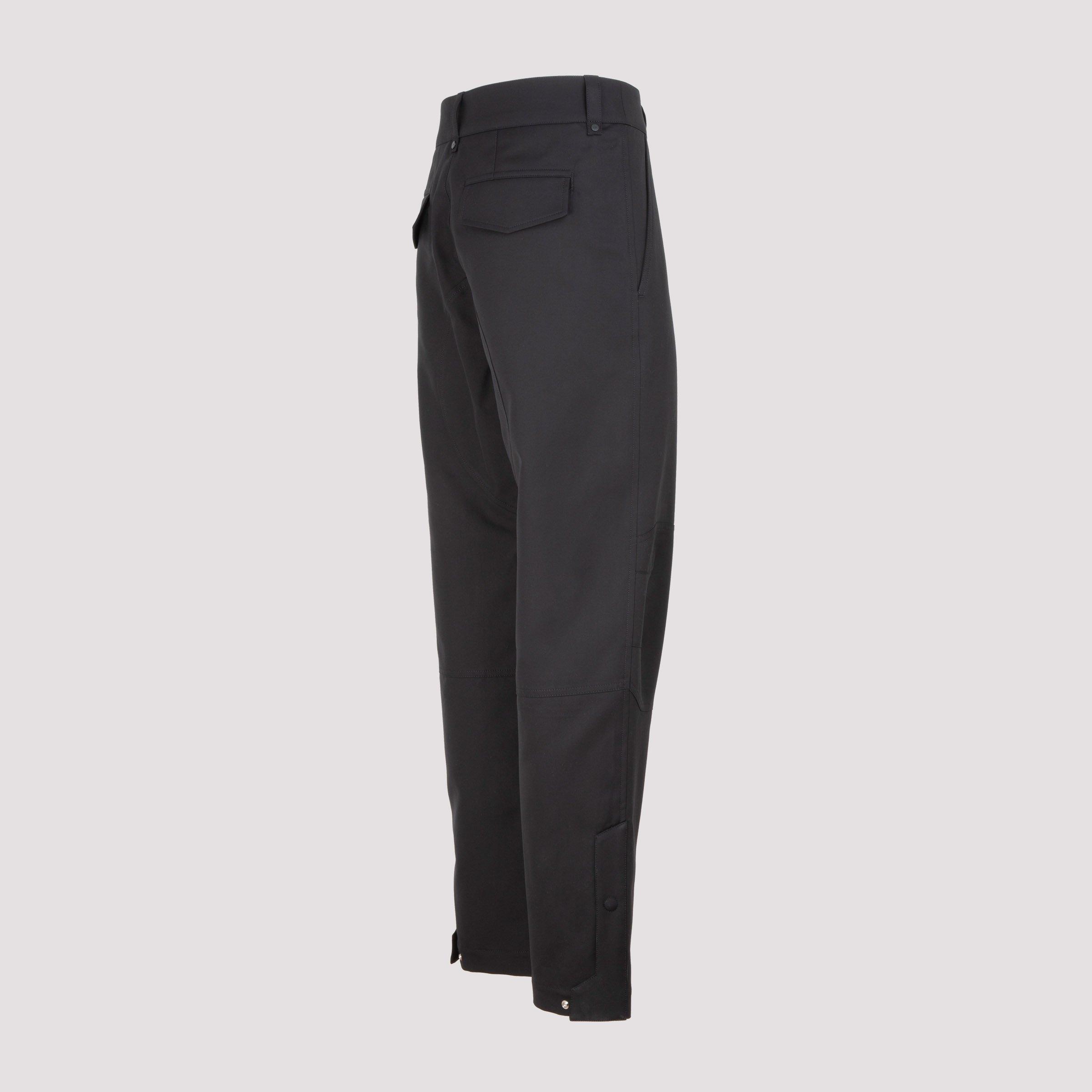 Dior Cotton Strap Detailed Cargo Pants in Black for Men - Lyst