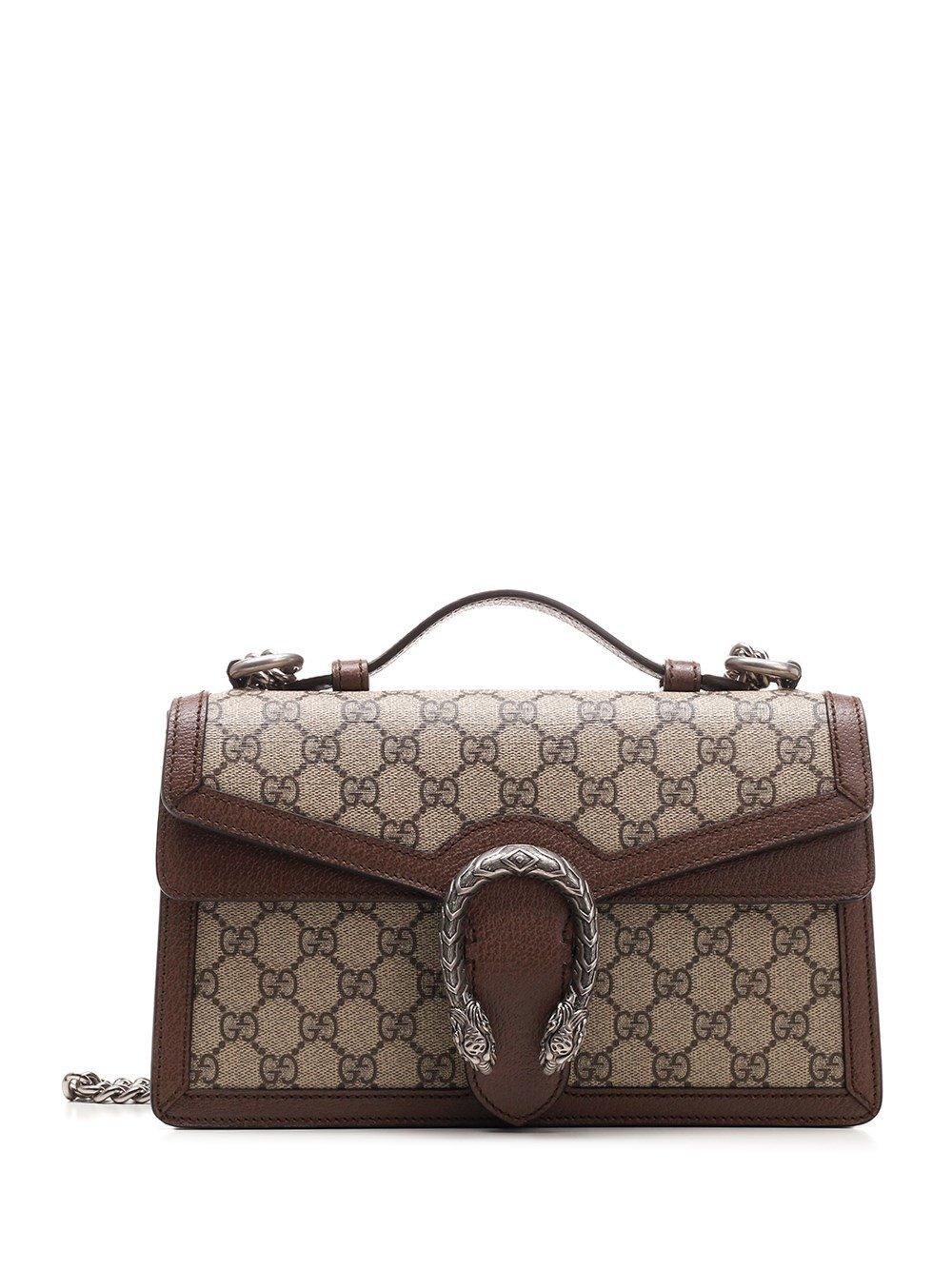 Gucci Dionysus gg Handle Bag in Natural | Lyst
