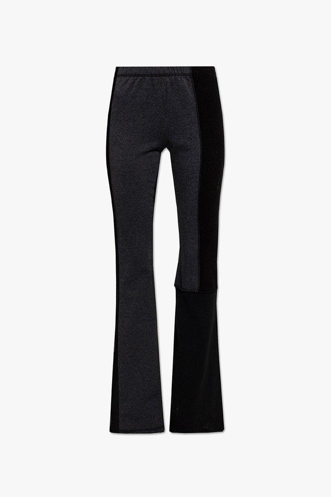 MM6 by Maison Martin Margiela Flared Trousers in Black | Lyst