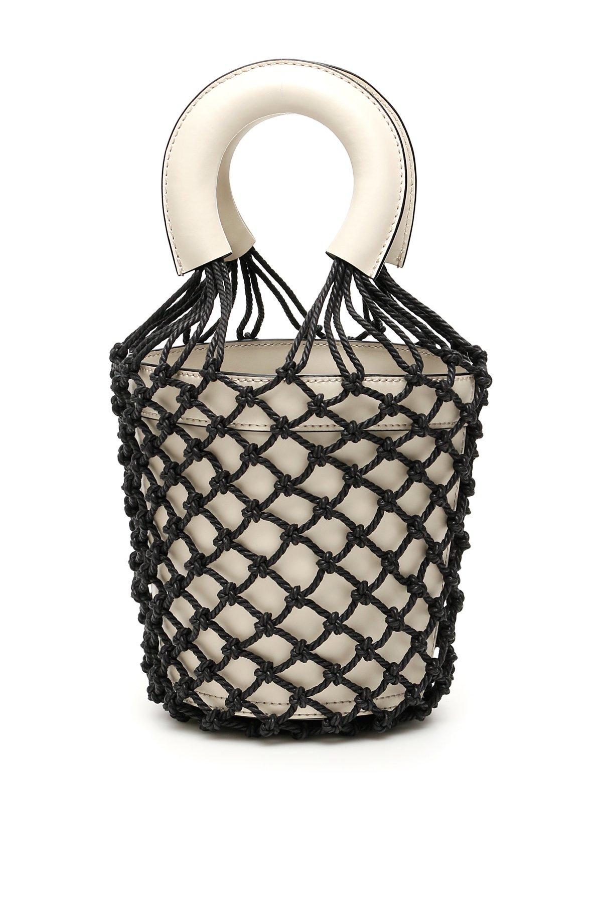 STAUD Leather Moreau Rope Bucket Bag Lyst