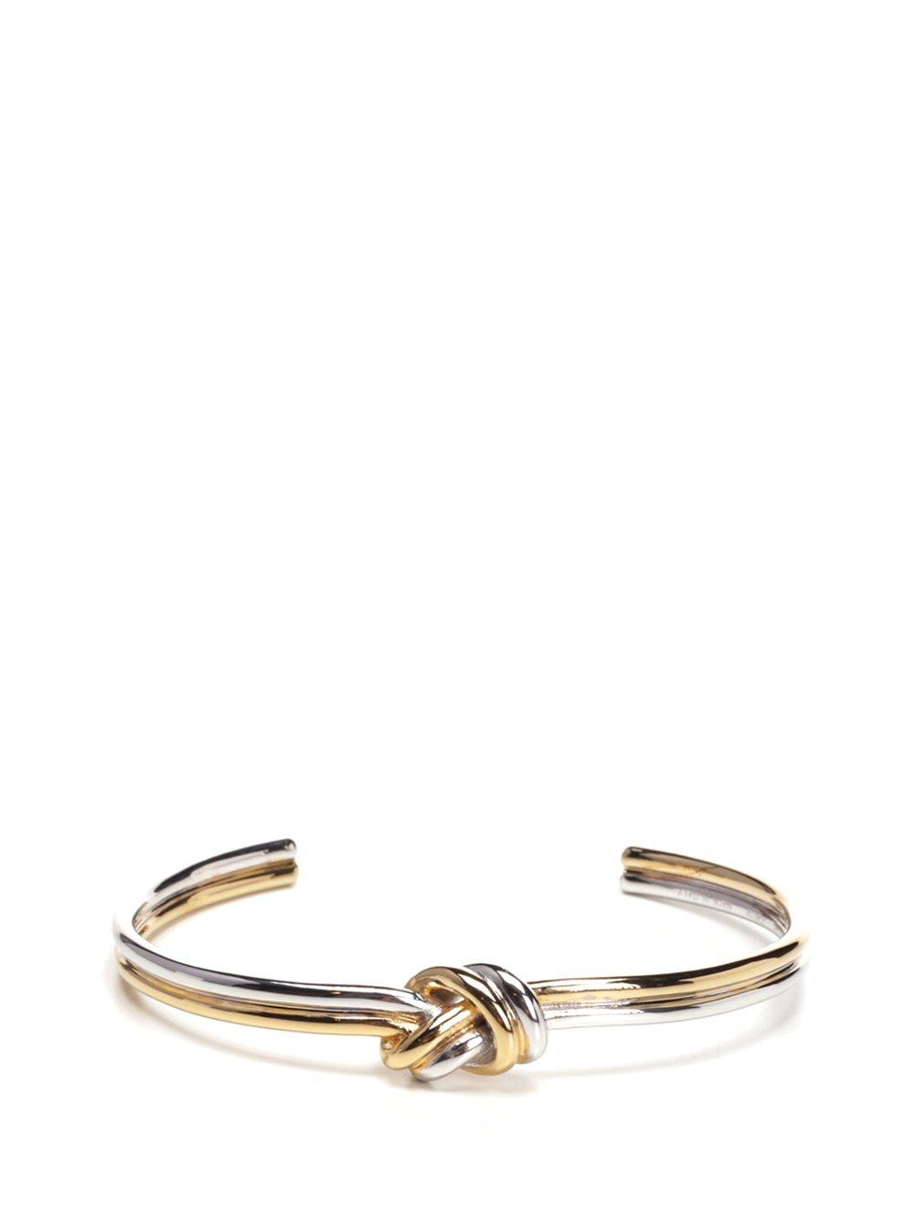 Celine Knot Double Bracelet | Lyst