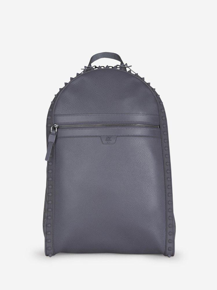 Christian Louboutin Men's Backparis Embossed Leather Backpack