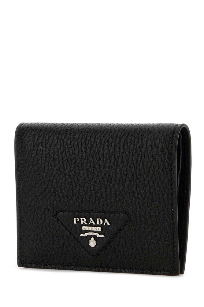 Prada bi top fold wallet