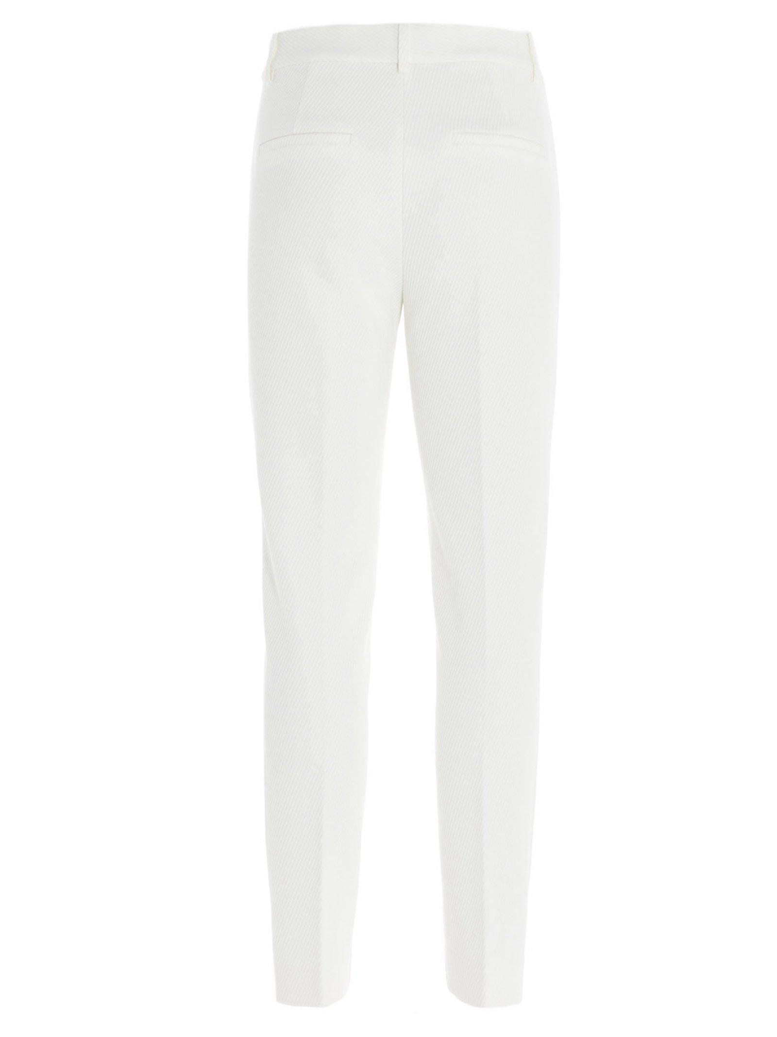 theory white pants