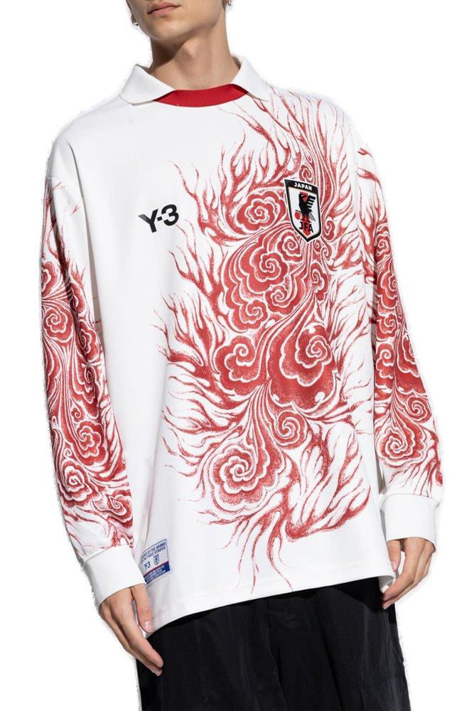Y3 floral shirt sale