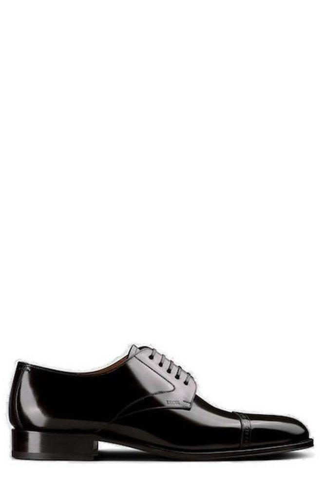 Dior Lace-up Derby Shoes in Black for Men | Lyst