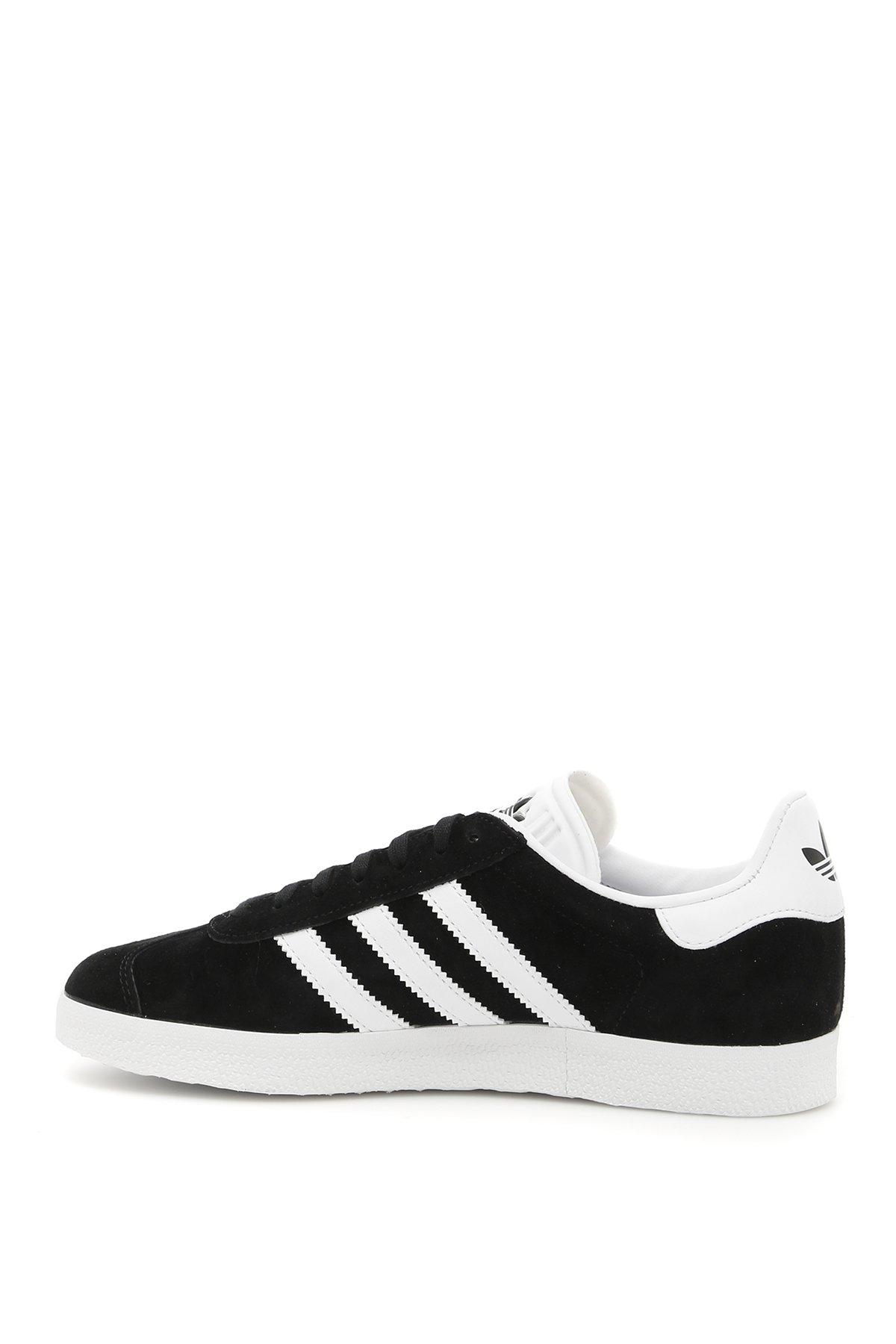 adidas gazelle mens black suede