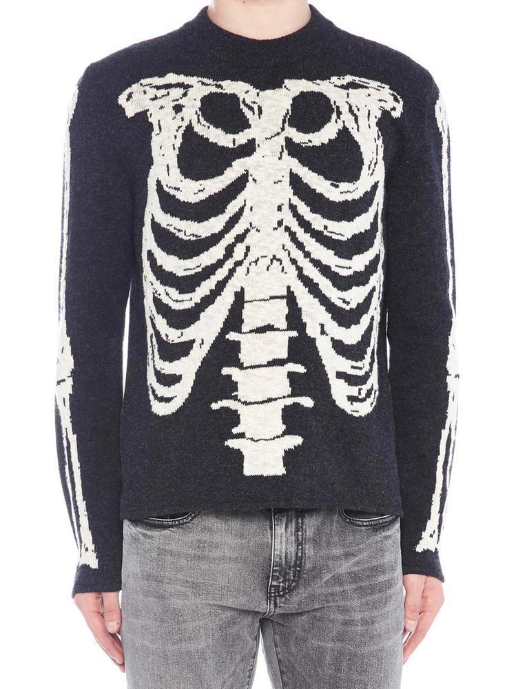 skeleton sweater mens
