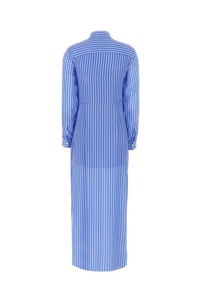 Michael kors blue and white dress best sale