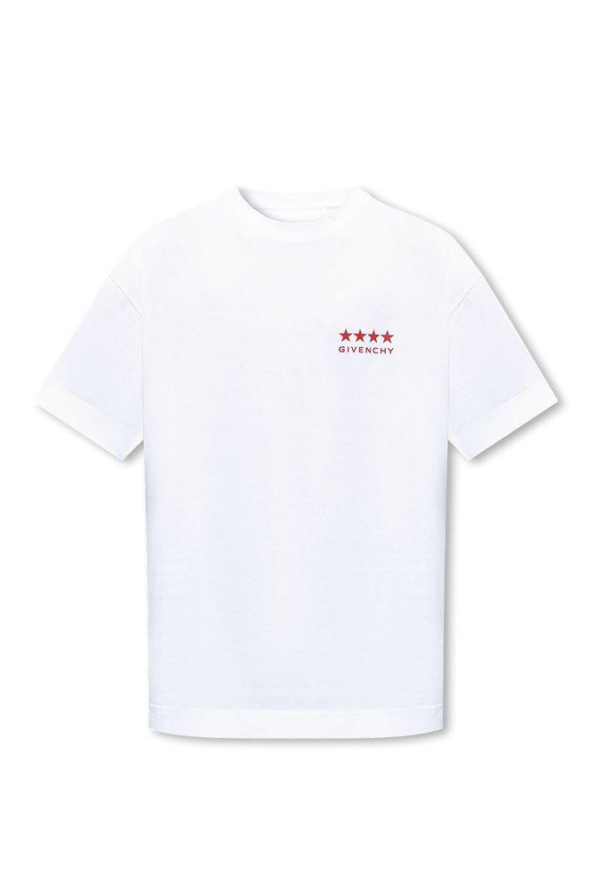 Givenchy T shirt With Logo in White for Men Lyst