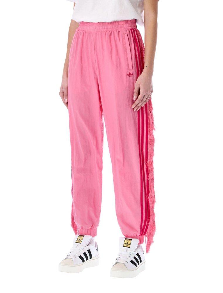 adidas Fringe-detailed Track Pants in Pink | Lyst