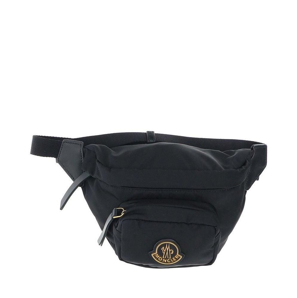 Moncler Black 'Felicie' Quilted Belt Bag Great gift idea for all occasions
