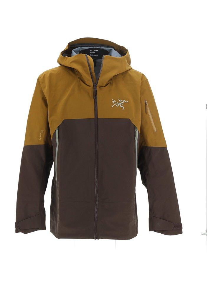 Arc'teryx Rush Hooded Jacket in Brown for Men | Lyst