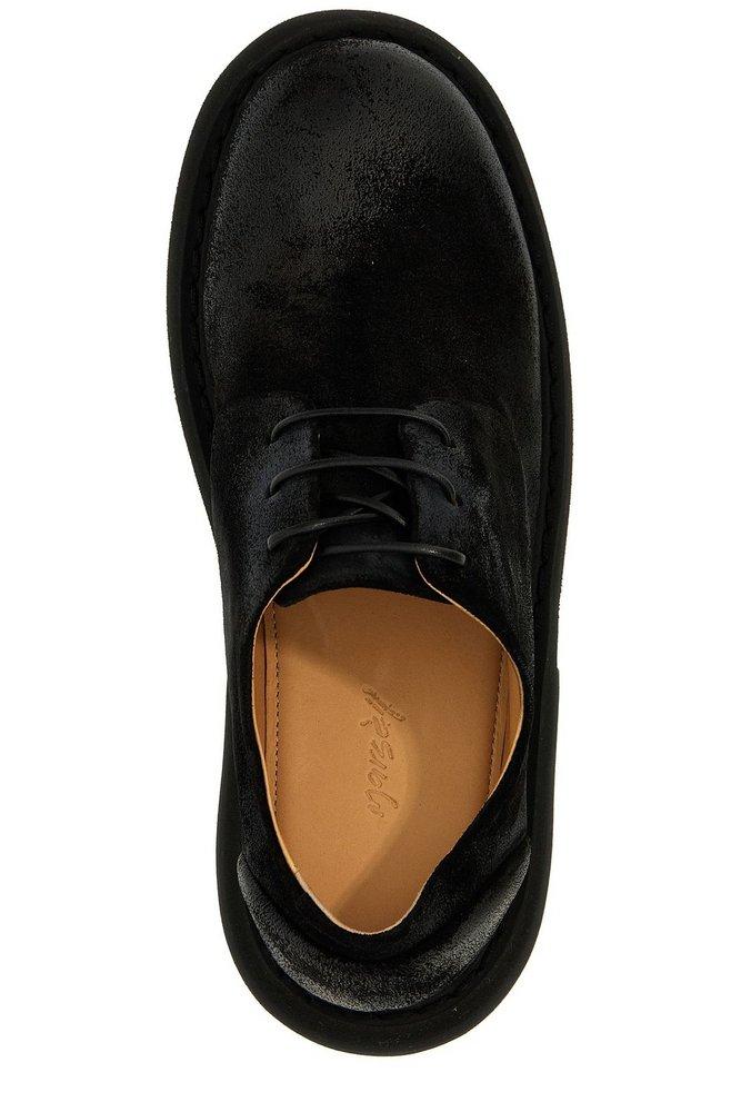 Mars ll Round Toe Lace up Shoes in Black for Men Lyst UK