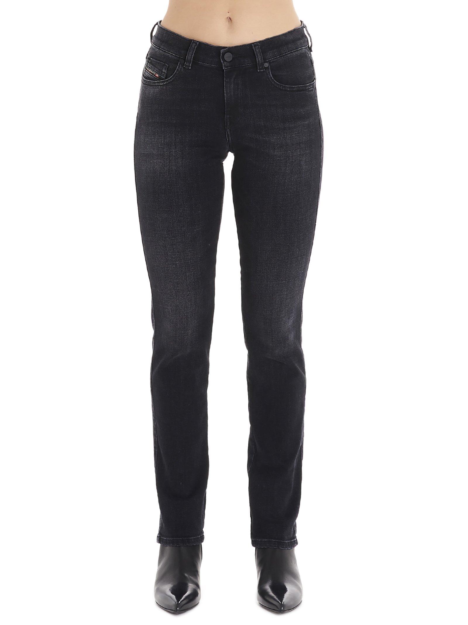 DIESEL Denim Sandy Jeans in Black - Lyst