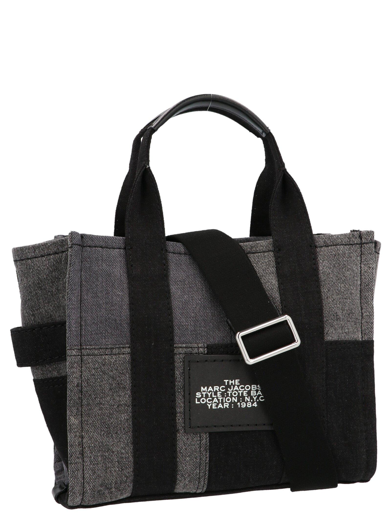 Marc Jacobs The Denim Mini Tote Bag in Black - Lyst