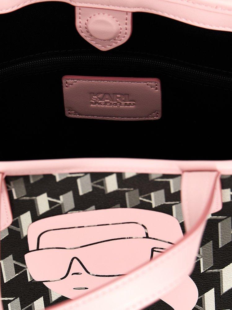 Karl Lagerfeld K/Ikonik 2.0 Monogram Small Tote Bag - Farfetch