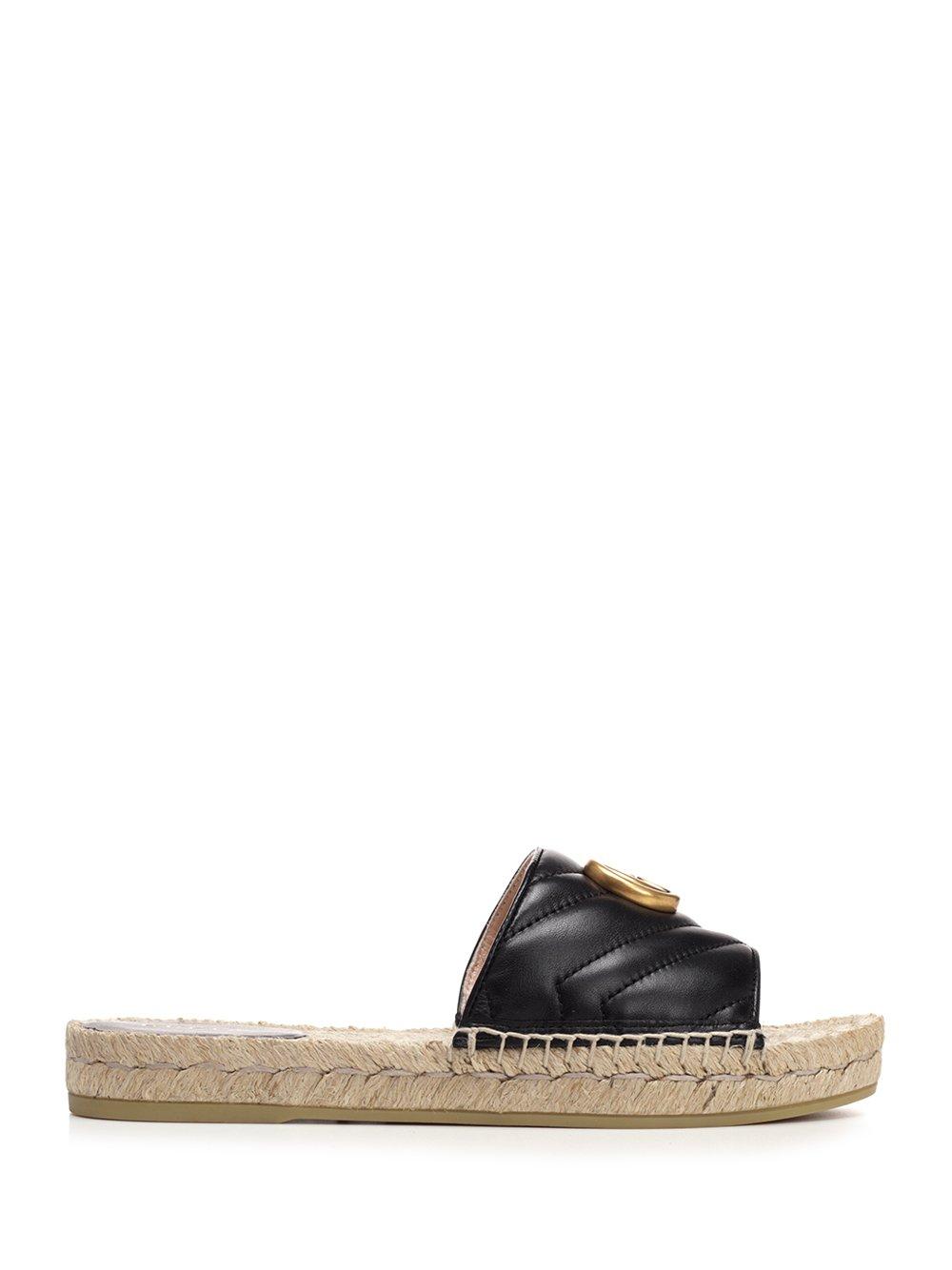 Gucci Pilar Espadrille Sandals in Black Lyst