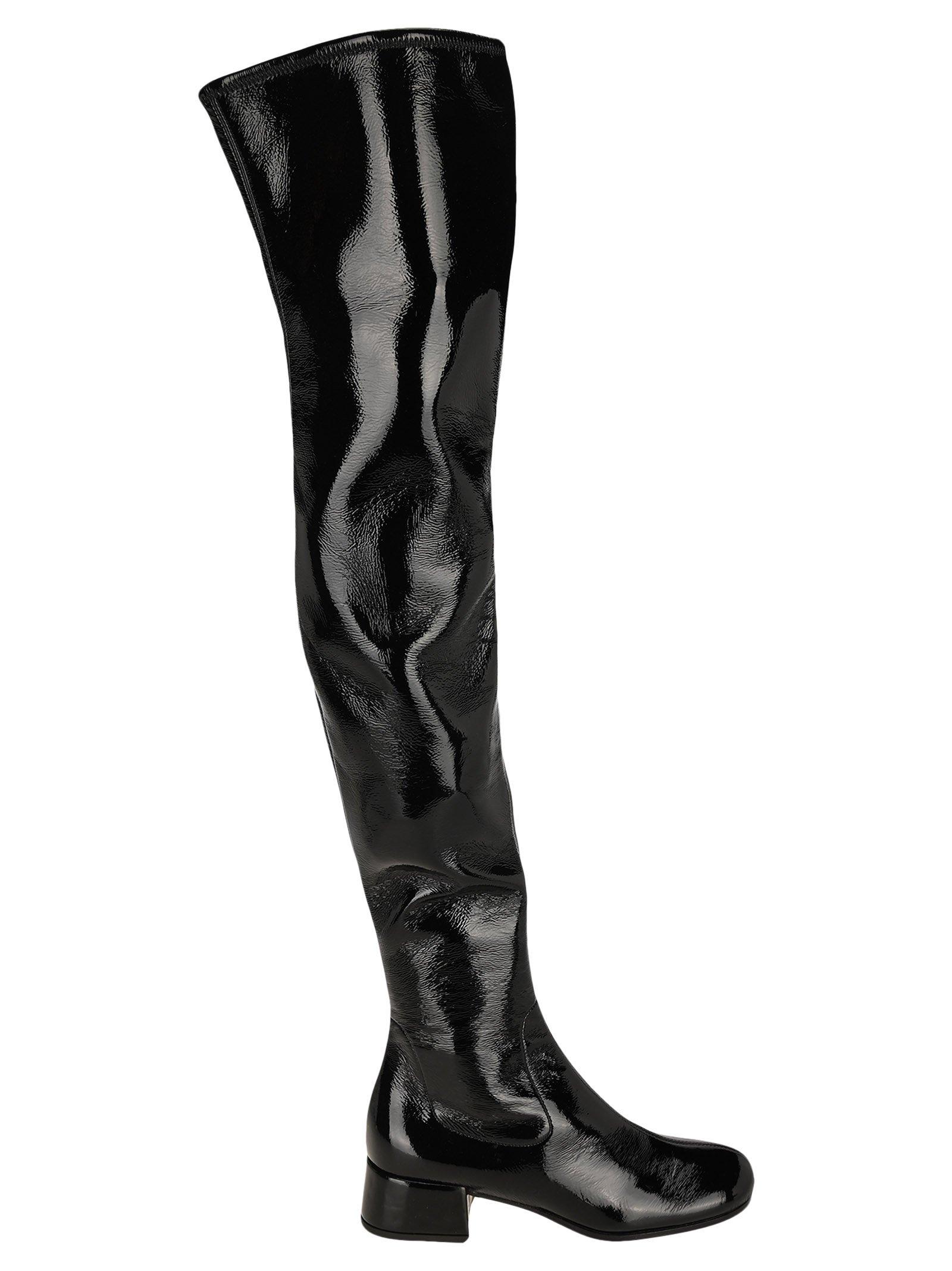 prada thigh boots