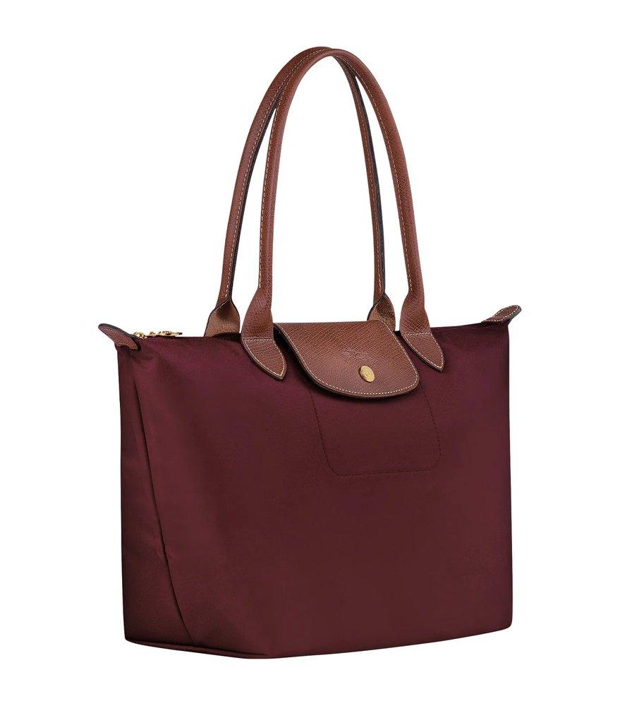 Longchamp Le Pliage Original M Shoulder Bag in Red Lyst UK