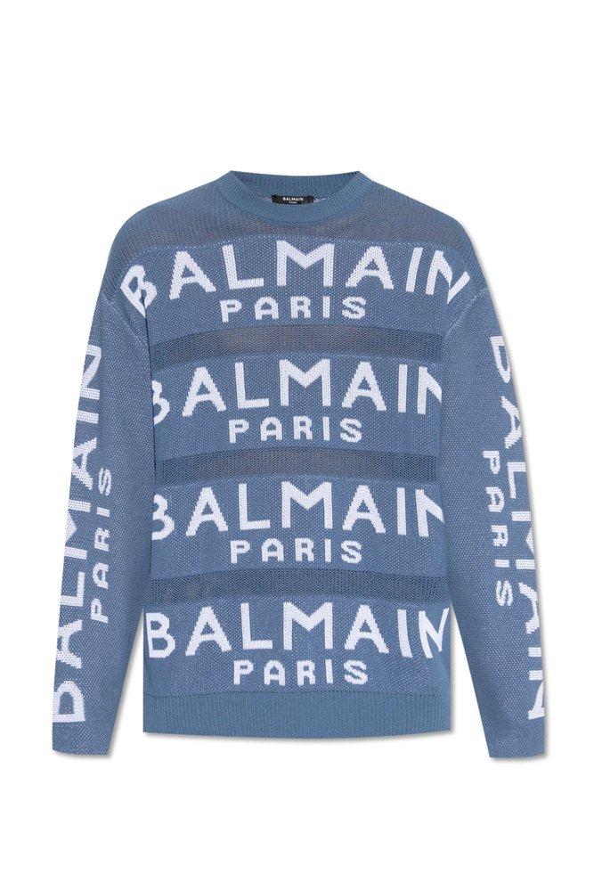 Grey on sale balmain jumper