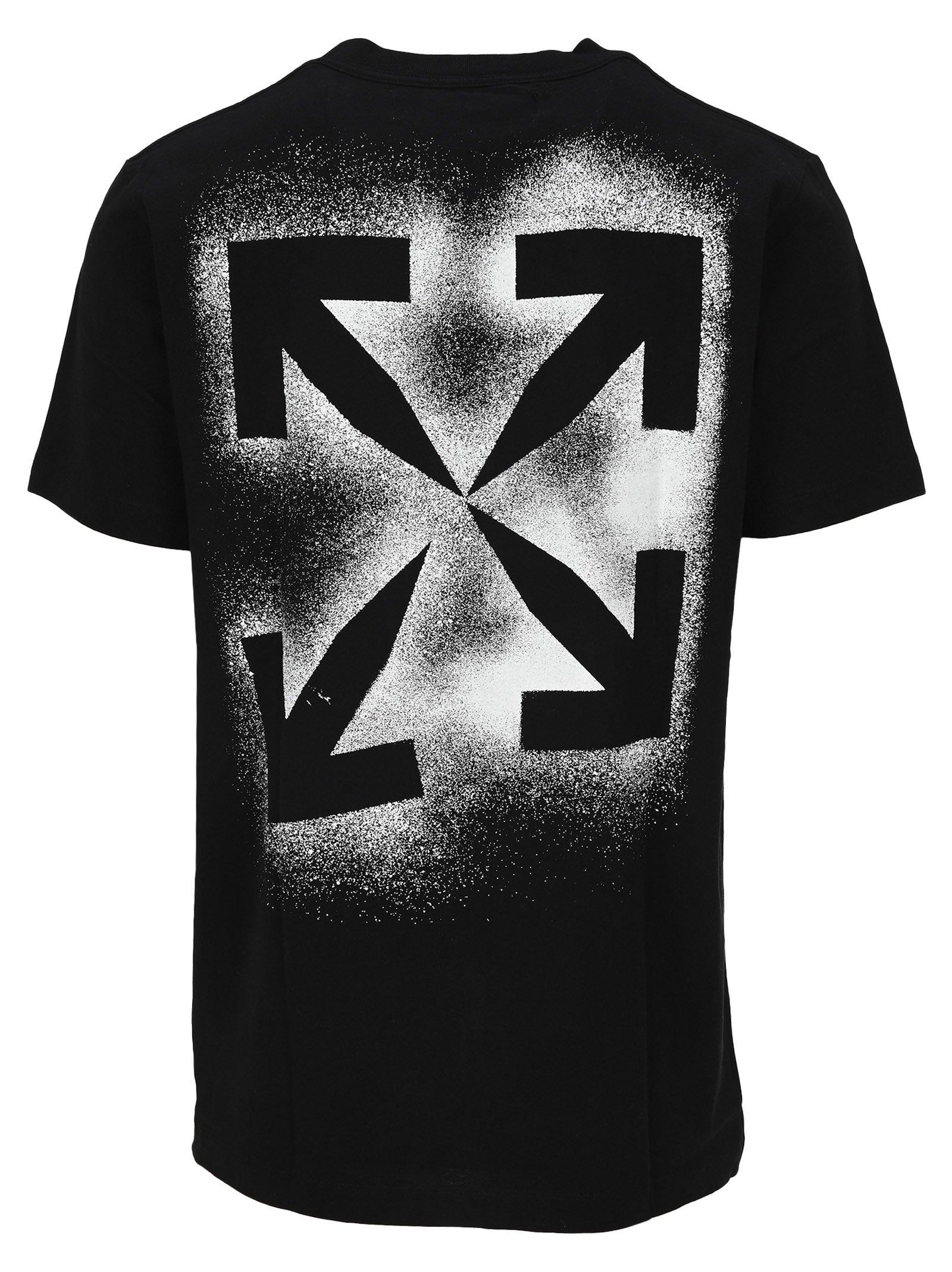 Off-White c/o Virgil Abloh Cotton Stencil Arrow T-shirt in Black for ...